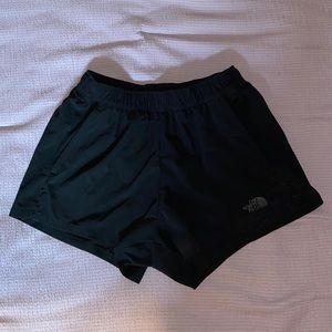 North face running shorts